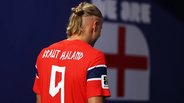 Kisah di Balik Nama Braut Haaland di Jersey Sang Striker Sepanjang Piala Dunia 2026